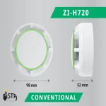 دتکتورهای حرارتی هوشمند ZI-H 720  زیتکس (Zitex) - تصویر 3
