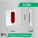 ریموت اندیکاتور اعلام حریق کانونشنال ZI-R 80 - تصویر 3