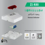 ریموت اندیکاتور اعلام حریق کانونشنال ZI-R 80 - تصویر 4